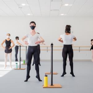 Interlochen Arts Academy dance students in releve