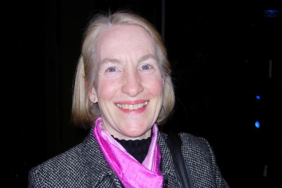 Barb Sandys during a tour to New York City in 2008.