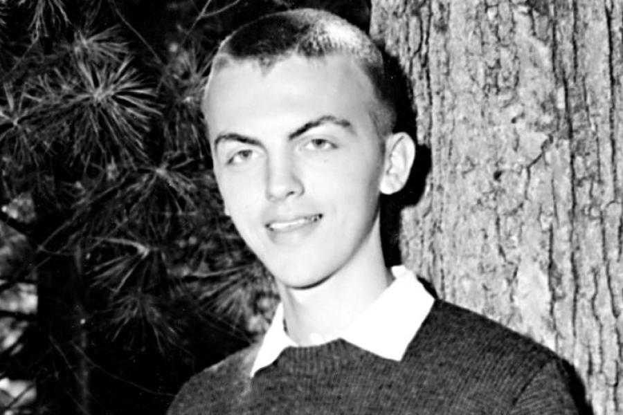 Byron Hanson as a Camp student in 1958.